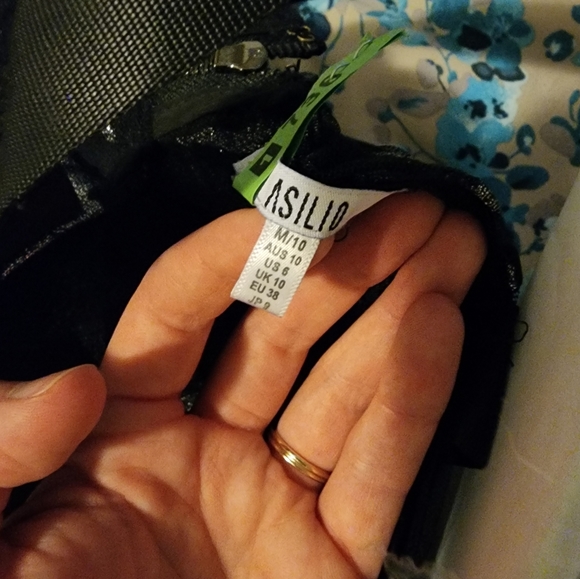 Asilio black and silver dress - Picture 3 of 3